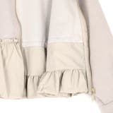 異素材切替ブルゾン | NICOLE | 詳細画像9 