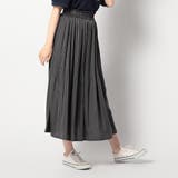 39チャコールグレー | 新色 ヴィンテージサテンスカート | NICOLE