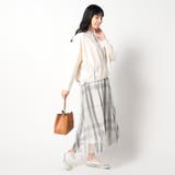 チュールチェックスカート | NICOLE | 詳細画像3 