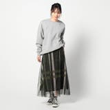 チュールチェックスカート | NICOLE | 詳細画像8 