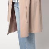 ウエスト絞り ノーカラーコート | NICOLE | 詳細画像12 