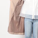 ウエスト絞り ノーカラーコート | NICOLE | 詳細画像13 