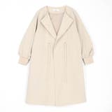 ウエスト絞り ノーカラーコート | NICOLE | 詳細画像20 