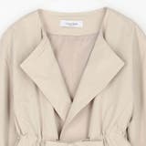 ウエスト絞り ノーカラーコート | NICOLE | 詳細画像22 