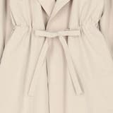 ウエスト絞り ノーカラーコート | NICOLE | 詳細画像24 