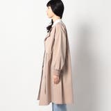 ウエスト絞り ノーカラーコート | NICOLE | 詳細画像8 