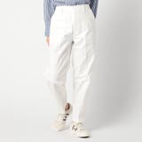 09ホワイト | ベイカーパンツ | NICOLE