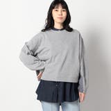 29グレー | ナイロンドッキングスウェット | NICOLE