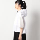 圧縮カノコ ショートワイドパーカー | NICOLE | 詳細画像7 