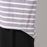 【日本製】 デラヴェ天竺 ボーダーカットソー | NICOLE | 詳細画像11 