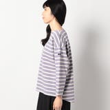 【日本製】 デラヴェ天竺 ボーダーカットソー | NICOLE | 詳細画像8 