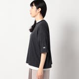【DISCUS別注】袖ロールアップバックプリントTシャツ | NICOLE | 詳細画像12