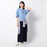 【DISCUS別注】袖ロールアップバックプリントTシャツ | NICOLE | 詳細画像8