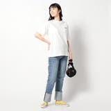 【DISCUS別注】パウダーブリーチ加工 バックプリントTシャツ | NICOLE | 詳細画像5