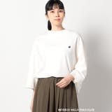 09ホワイト | 【BEVERLY HILLS POLO CLUB別注】ワイドスリーブTシャツ | NICOLE