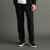 ピンストライプ ワイドトラックパンツ | NICOLE | 詳細画像1 