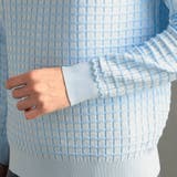 ブロックジャカード クルーネックニット | NICOLE | 詳細画像9