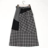 アシンメトリーバイカラースカート | NICOLE | 詳細画像5 