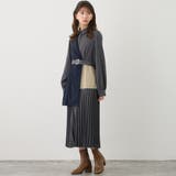 39チャコールグレー | ラップトレンチシャツワンピース | NICOLE