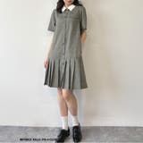 【BEVERLY HILLS POLO CLUB】プリーツヘム半袖ワンピース | NICOLE | 詳細画像1 