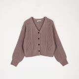 ケーブルニットカーディガン | NICOLE | 詳細画像2 