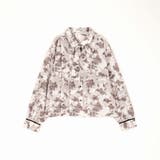 ボウタイ付きアシンメトリー柄シャツ | NICOLE | 詳細画像2 