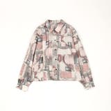 ボウタイ付きアシンメトリー柄シャツ | NICOLE | 詳細画像4 