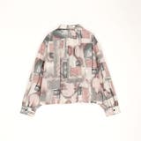 ボウタイ付きアシンメトリー柄シャツ | NICOLE | 詳細画像5 