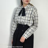 【BEVERLY HILLS POLO CLUB】ボウタイ付きビッグシャツ | NICOLE | 詳細画像19