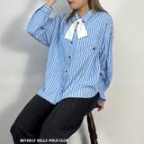 【BEVERLY HILLS POLO CLUB】ボウタイ付きビッグシャツ | NICOLE | 詳細画像24