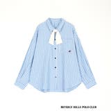 【BEVERLY HILLS POLO CLUB】ボウタイ付きビッグシャツ | NICOLE | 詳細画像4