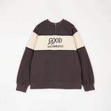 ZIP付きバイカラー刺繍スウェット | NICOLE | 詳細画像3 