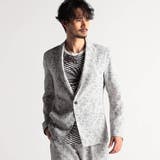 29グレー | 3Dメッシュ ナローラペルデザインジャケット | NICOLE