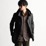 46カーキ | ストレッチシャンブレー スタンドブルゾン | NICOLE