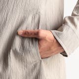 エステルクレープ スタンドカラーカヴァーオールジャケット | NICOLE | 詳細画像15 