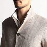 エステルクレープ スタンドカラーカヴァーオールジャケット | NICOLE | 詳細画像8 