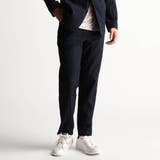 67ネイビー | エステルクレープ イージーパンツ | NICOLE