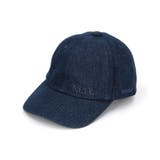 67ネイビー | ロゴプリント 6パネルキャップ | NICOLE