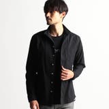 49ブラック | リバーシブルドビー スタンドカラーシャツ | NICOLE