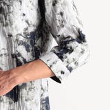 アラカルトプリント ７分袖ショートスタンドカラーシャツ | NICOLE | 詳細画像10 