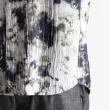 アラカルトプリント ７分袖ショートスタンドカラーシャツ | NICOLE | 詳細画像16 