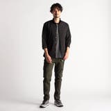 アラカルトプリント ７分袖ショートスタンドカラーシャツ | NICOLE | 詳細画像3 