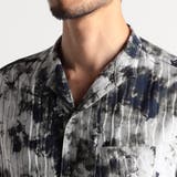 アラカルトプリント ７分袖ショートスタンドカラーシャツ | NICOLE | 詳細画像9 