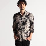 92その他3 | アラカルトプリント ７分袖ショートスタンドカラーシャツ | NICOLE