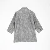 【RIELABO】シアージャカード ７分袖ショートレギュラーカラーシャツ | NICOLE | 詳細画像11 