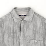 【RIELABO】シアージャカード ７分袖ショートレギュラーカラーシャツ | NICOLE | 詳細画像12 