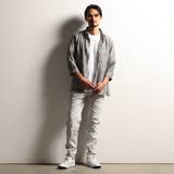 【RIELABO】シアージャカード ７分袖ショートレギュラーカラーシャツ | NICOLE | 詳細画像2 