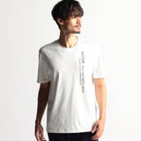09ホワイト | メタルジェルプリント半袖Ｔシャツ | NICOLE
