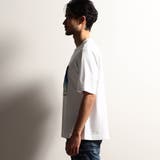 【RIELABO】グラフィックプリント 半袖クルーネックＴシャツ | NICOLE | 詳細画像7 