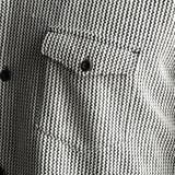 ラッセルストライプスタンドカラー7分袖シャツ | NICOLE | 詳細画像10 